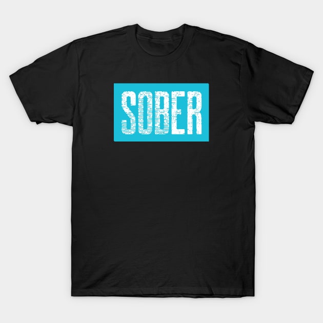 SOBER, Sober faded, Sober Retro T-Shirt by Soberish